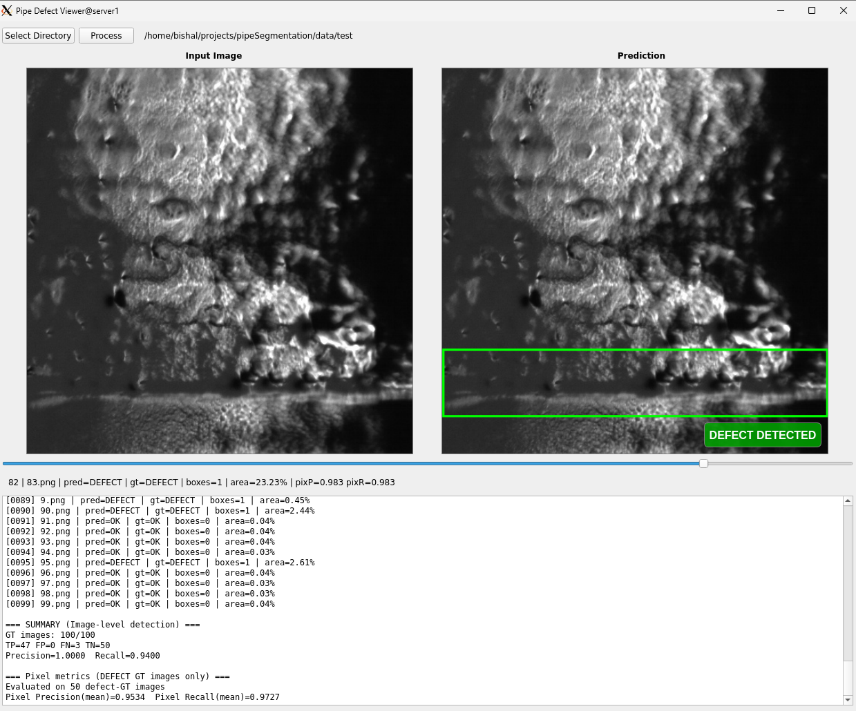 Pipe Defect Detection