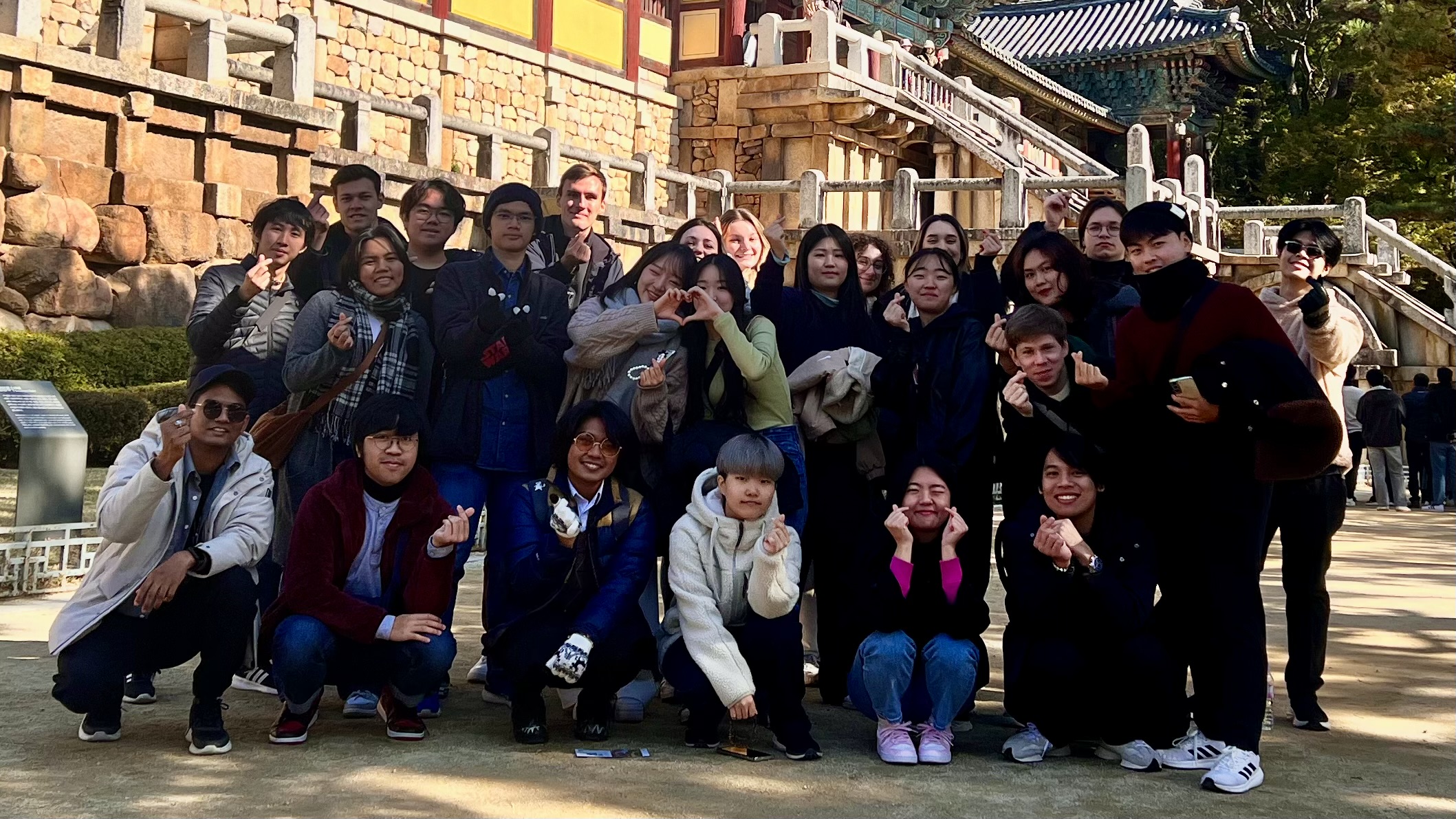 Gyeongju MT with exchange students